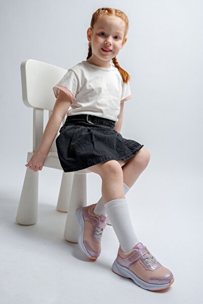 mnpc Girl's Pink Sports Shoes