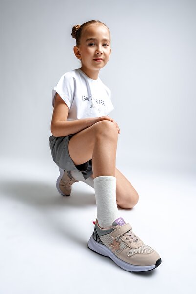 mnpc Girl's Beige Sports Shoes