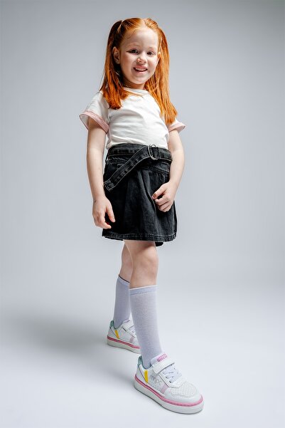 mnpc Κοριτσίστικα Παπούτσια Αθλητικά Λευκά-Κίτρινα