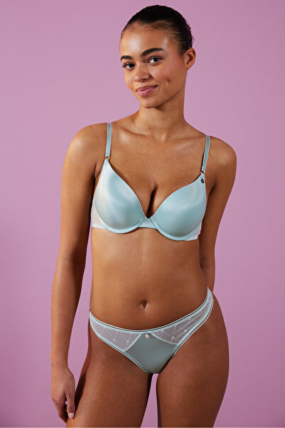 Penti Intense Ekstra Push Up Destekli Mint Yeşili Sütyen