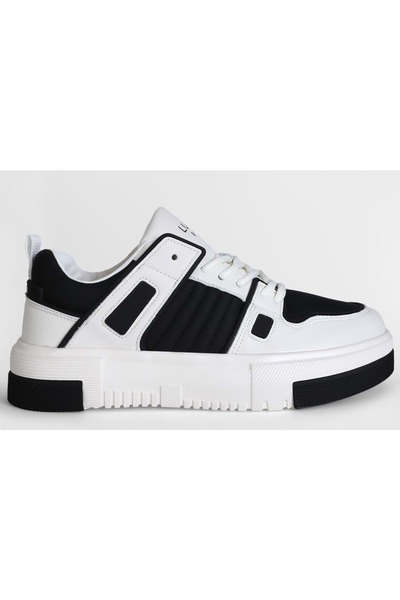 Lufian 112230193 Olıver Sneaker Erkek Deri Ayakkabı SİYAH