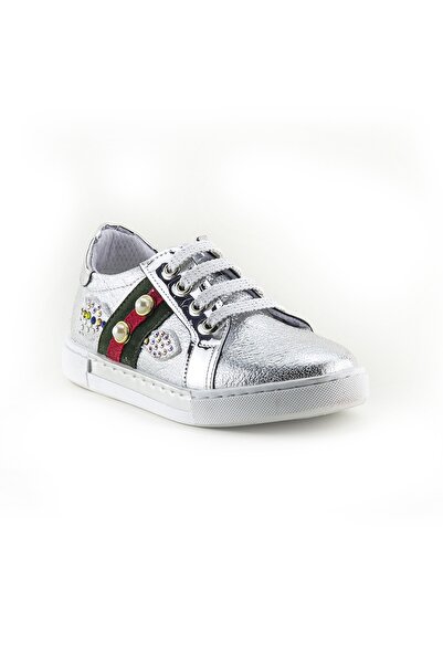 mnpc Дівчачі срібні дитячі черевики з ортопедичною підтримкою