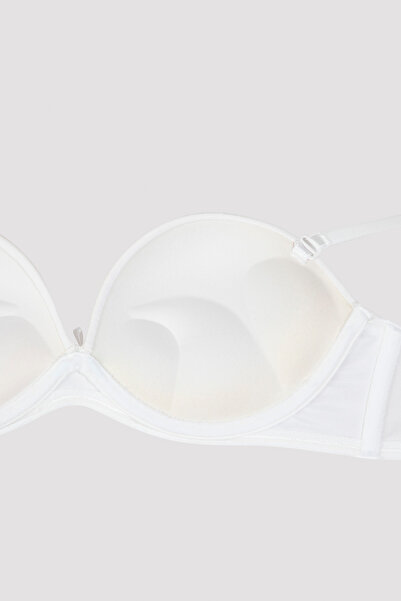 Penti Σουτιέν Wow White Strapless Underwire Push Up