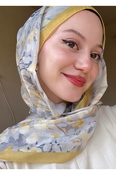 Cizgim Premium Color Of Bloom Şal