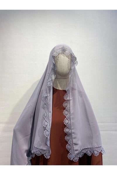 TUTUYA TEXTIL Ready Embroidered Mevlit Cover Prayer Tulbenti Shawl