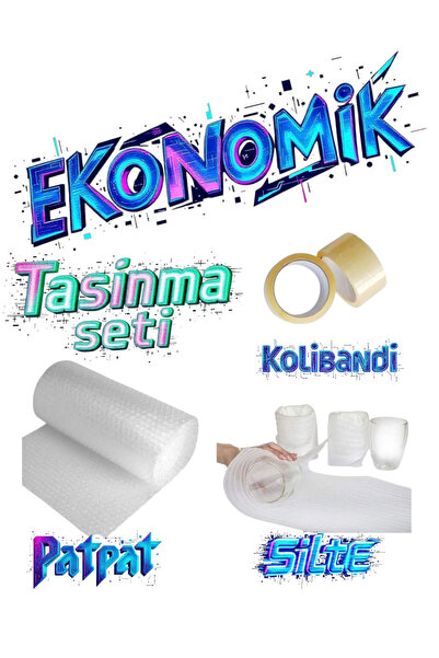 HBNC Mini Eko Taşınma Seti Kolibandı + Şilte + Balonlu Naylon
