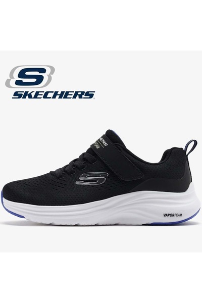 SKECHERS Vapor Foam 404000L Ortopedik Çocuk Spor Ayakkabı SİYAH