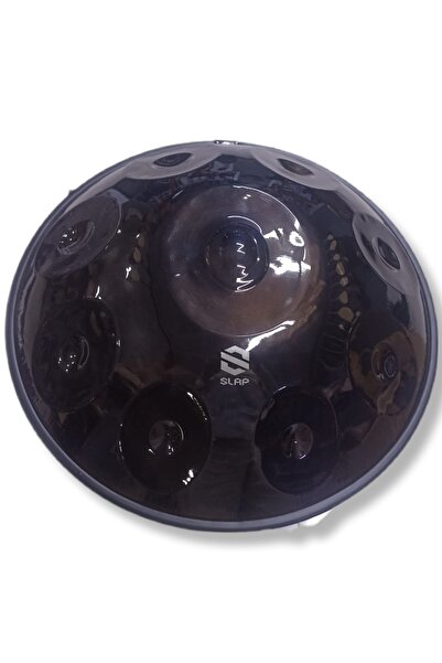 BARAN MÜZİK SLAP Handpan 9 Nota Re Minör Çanta+renkli Kuşak+bakım Yağı