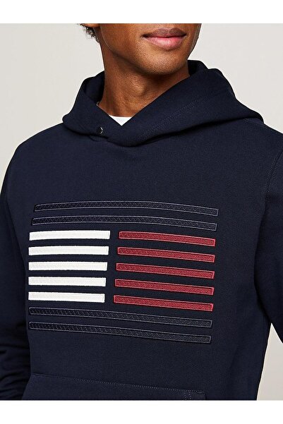 Tommy Hilfiger GROSSGRAIN FLAG HOODY