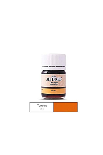 Artdeco Cam Boyası 25 ml Turuncu 03