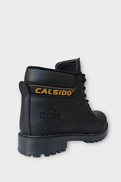 Liger Unisex Χειμερινές Αντιολισθητικές Μπότες με Κορδόνια ΜΑΥΡΟ - ΚΑΤΑΠΟΥΤΟ