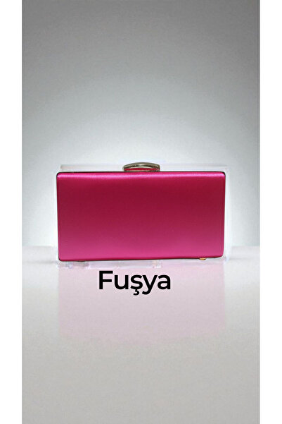 Butik Beyabags Satin Shoulder Strap Chained Evening Bag