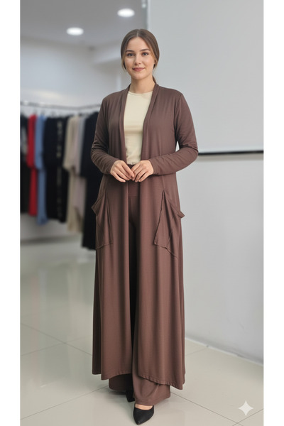 KİMKİ DOUBLE ABAYA SET
