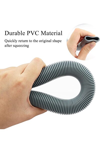 Generic Flexible Hose for Automatic Washing Machines Water Drain 2m