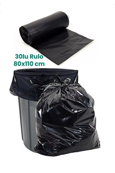 80x110 Çöp Poşeti 30 Adet