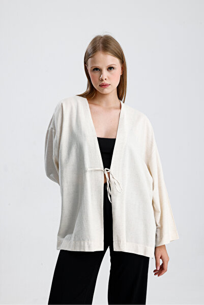 Tate Kimono with Natural Texture