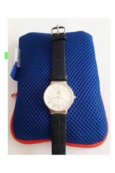 Modello Синя козметична чантичка и кожен каишка за ръчен часовник в комплект ...