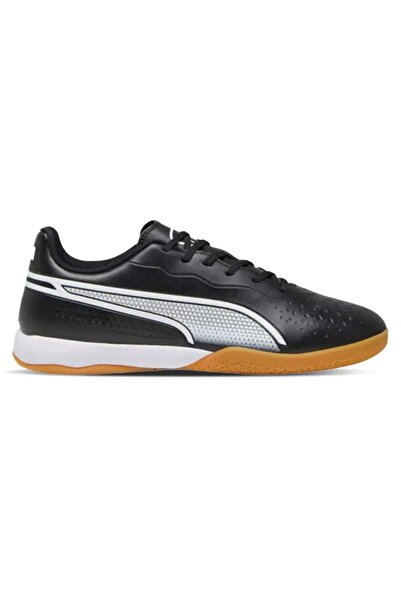 Puma King Match IT 107261-01 Profesyonel Futsal Tenis Salon Ayakkabısı SİYAH