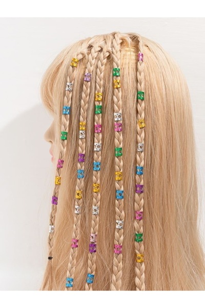EliraToka KADIN-KIZ ÇOCUK KARIŞIK RENK SAÇ AKSESUARLARI SAÇ SÜSÜ SAÇ BONCUĞU ...