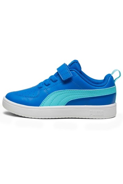 Puma Rickie AC PS 385836-20 Ortopedik Çocuk Spor Ayakkabı MAVİ