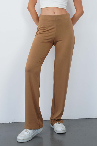 penyebizden Extra Soft Long Viscose Trousers Home&Outdoor-Cinnamon
