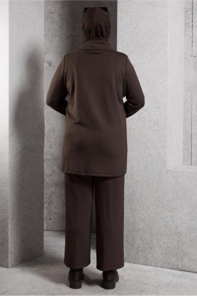 Alvina 20646 Model Zipper and Trousers Suit