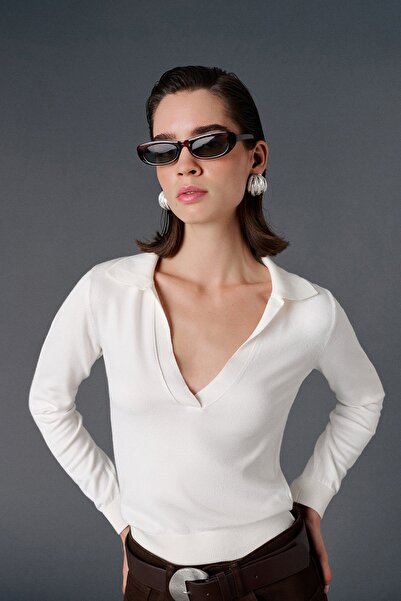 VATKALI Polo Collar Sweater