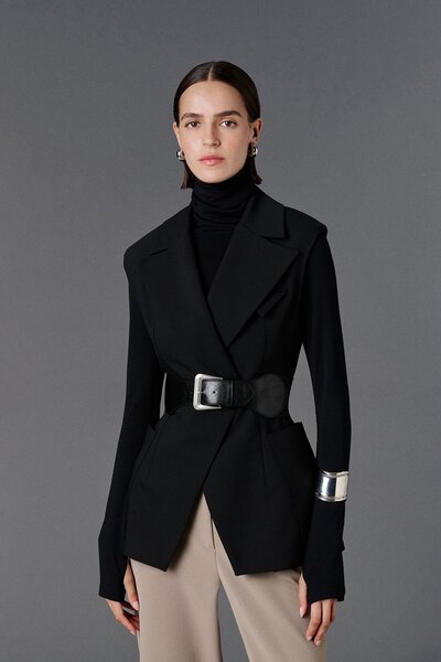 VATKALI Double-Breasted Closure Vest - Premium Edition