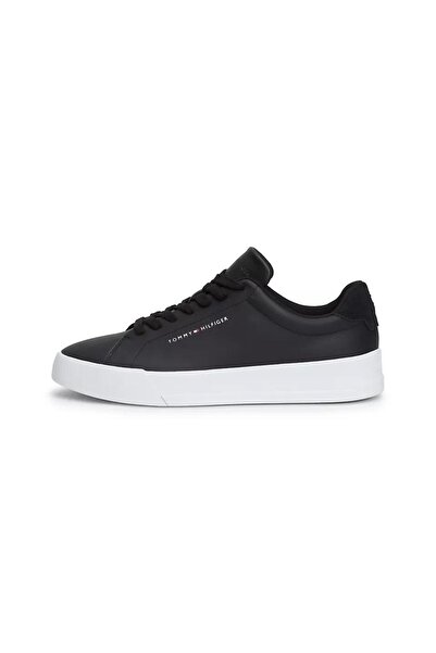 Tommy Hilfiger Men's Th Court Leather Sneaker