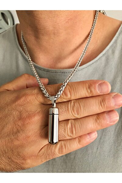 Açıkmeşe Ev Yaşam Ürünleri Paslanmaz Çelik Cevşen Cerrahi Çelik Kolye