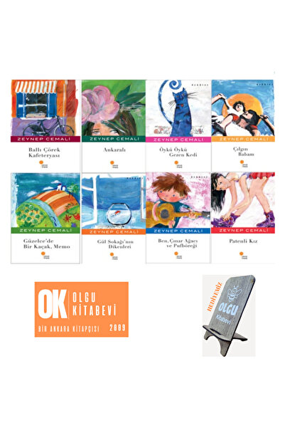 Günışığı Kitaplığı Zeynep Cemali - 8 Kitap Set -Ankaralı - patenli kız - çılg...