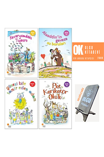 Günışığı Kitaplığı Behiç Ak - 4 Kitap Set - Akvaryumdaki Tiyatro - Güneşi Bil...