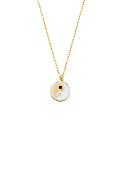 Gimora Yin Yang Gümüş Kolye