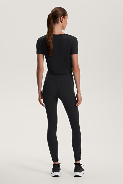 Oysho Modal karışımlı düğümlü kısa kollu tişört