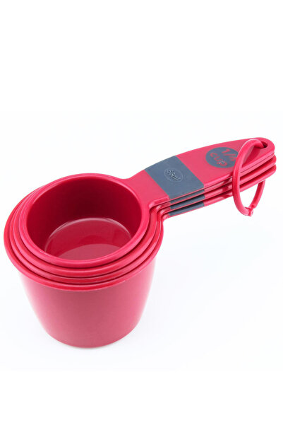 Cuisine Art By Styli Andliving Red Plastic - Measuring Cups