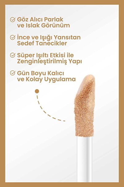 Golden Rose Smart Glow Liquid Highlighter - 202 - Altın Likit Aydınlatıcı