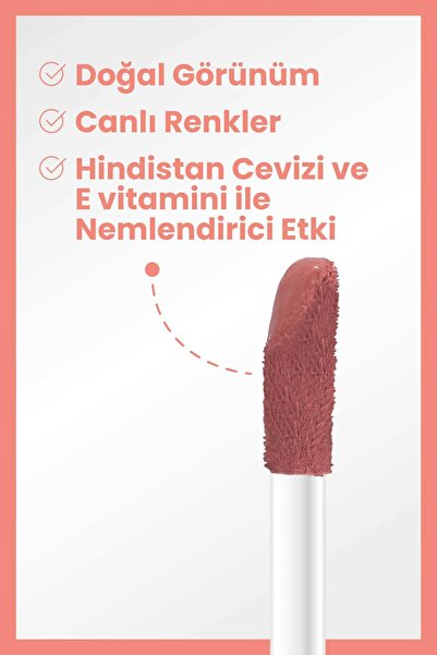 Golden Rose Smart Cheek Liquid Blusher 108-Kahverengi  Likit Allık 6 ml