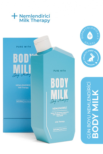 Pure With Milk Therapy Işıltılı Ultra Nemlendirici Vücut Sütü 250 Ml