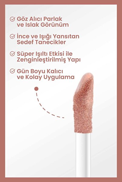 Golden Rose Smart Glow Liquid Highlighter - 203 - Bakır Likit Aydınlatıcı