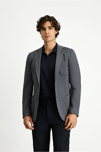 Kiğılı Techno-Line Regular Fit Lycra Jacket