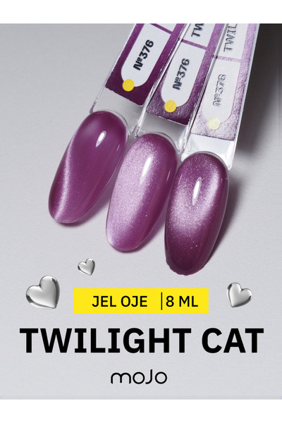 Nail Republic Kalıcı Oje Gri Twilight Korean Cat M376 (8 ml)
