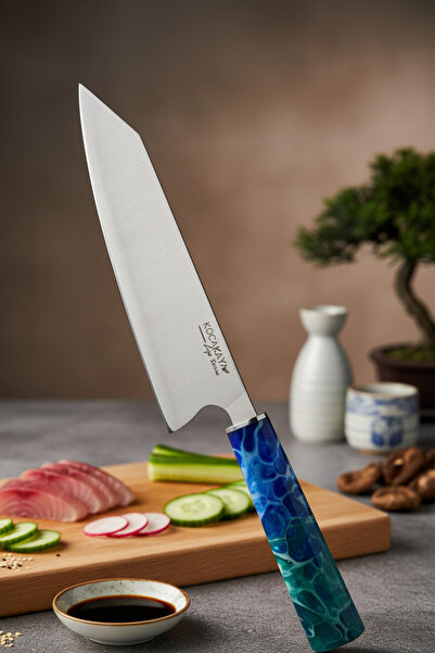 KOCAKAYA1945 Kiritsuke Şef Bıçağı Lİfe Serisi Mavi