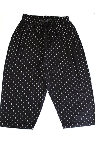 Made By me Πιτζάμες Plus Size Κάτω Κάπρι Modal Ύφασμα Μοντέρνας Ποιότητας Αισθητικής Μαύρη Αλεξάνδρα