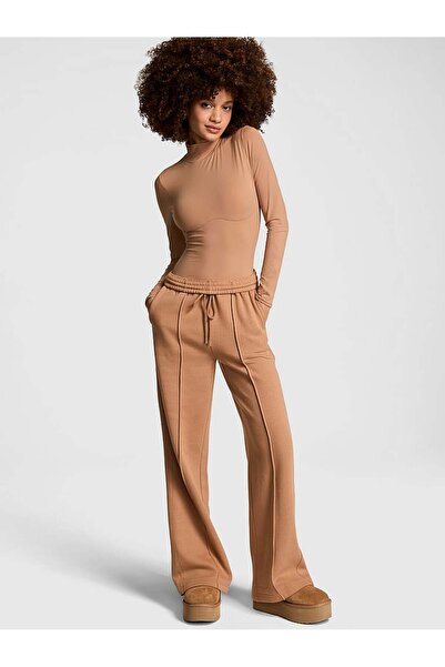 PINK Ivy Geniş Paça Polar Eşofman Altı