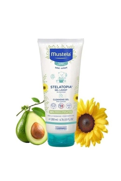 Mustela Stelatopia Cleansing Gel 200 ml