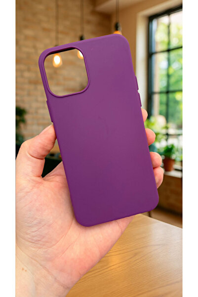 Vip Case iPhone 12 ve 12 Pro Uyumlu Silikon Darbe Emici Klasik Korumalı Rubbe...