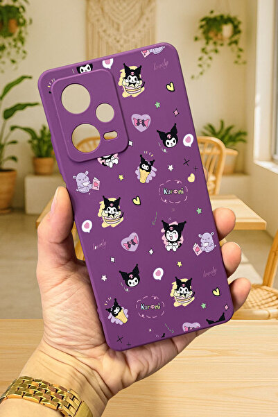 Vip Case Xiaomi Redmi Note 12 Pro 5G KURUMI DESENLİ Silikon Darbe Emici Klasik Korumalı Rubber Kılıf