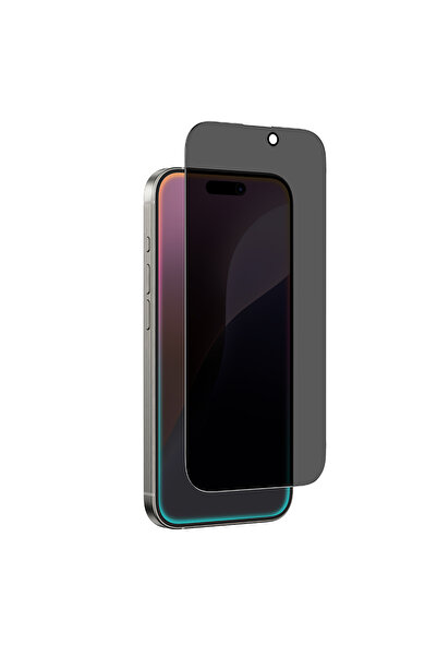 Amazingthing واقي شاشة زجاجي لهاتف iPhone 16 Plus Amazingthing Radix Privacy ...