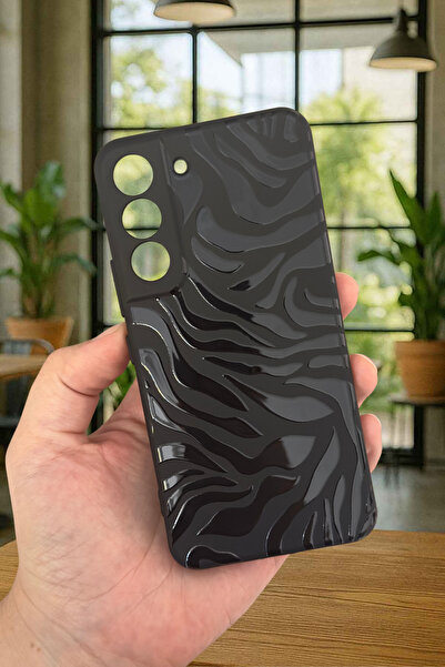 Vip Case Samsung Galaxy S22 - ZEBRA DESENLİ Silikon Darbe Emici Klasik Koruma...