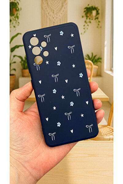 Vip Case Samsung Galaxy A32-MİNİ FİYONKDESENLİ Silikon Darbe Emici Klasik Korumalı Rubber Kılıf